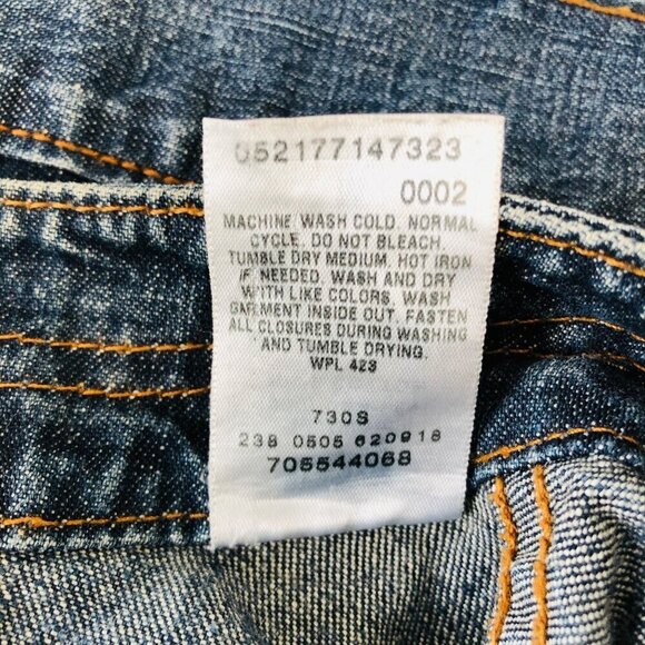 Levis Jean Jacket Limited Edition Mens Size M Moto Biker European Market ? 2005 - Picture 12 of 12